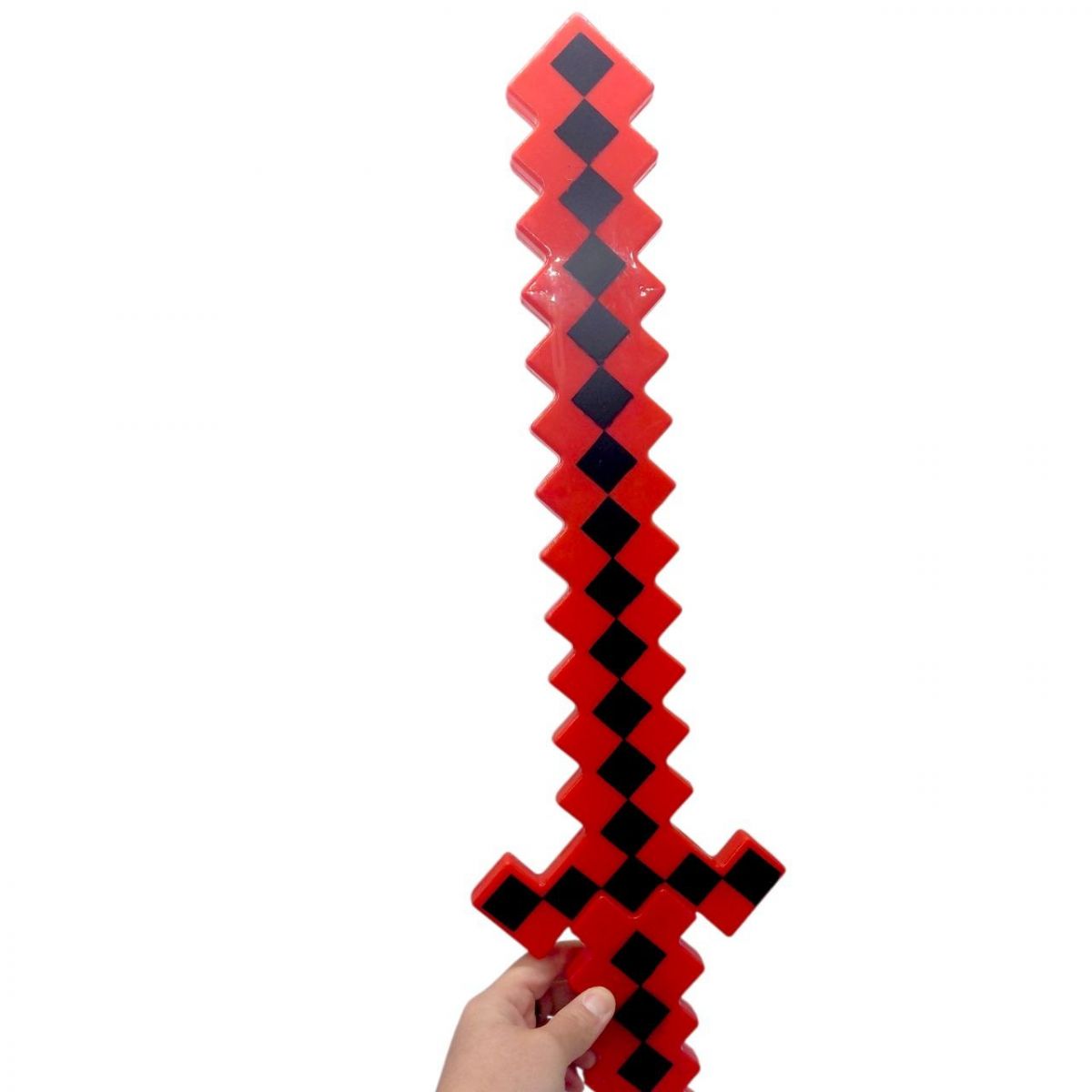 Светящийся алмазный меч "MINECRAFT" музыкальный (Красный)  фото 3