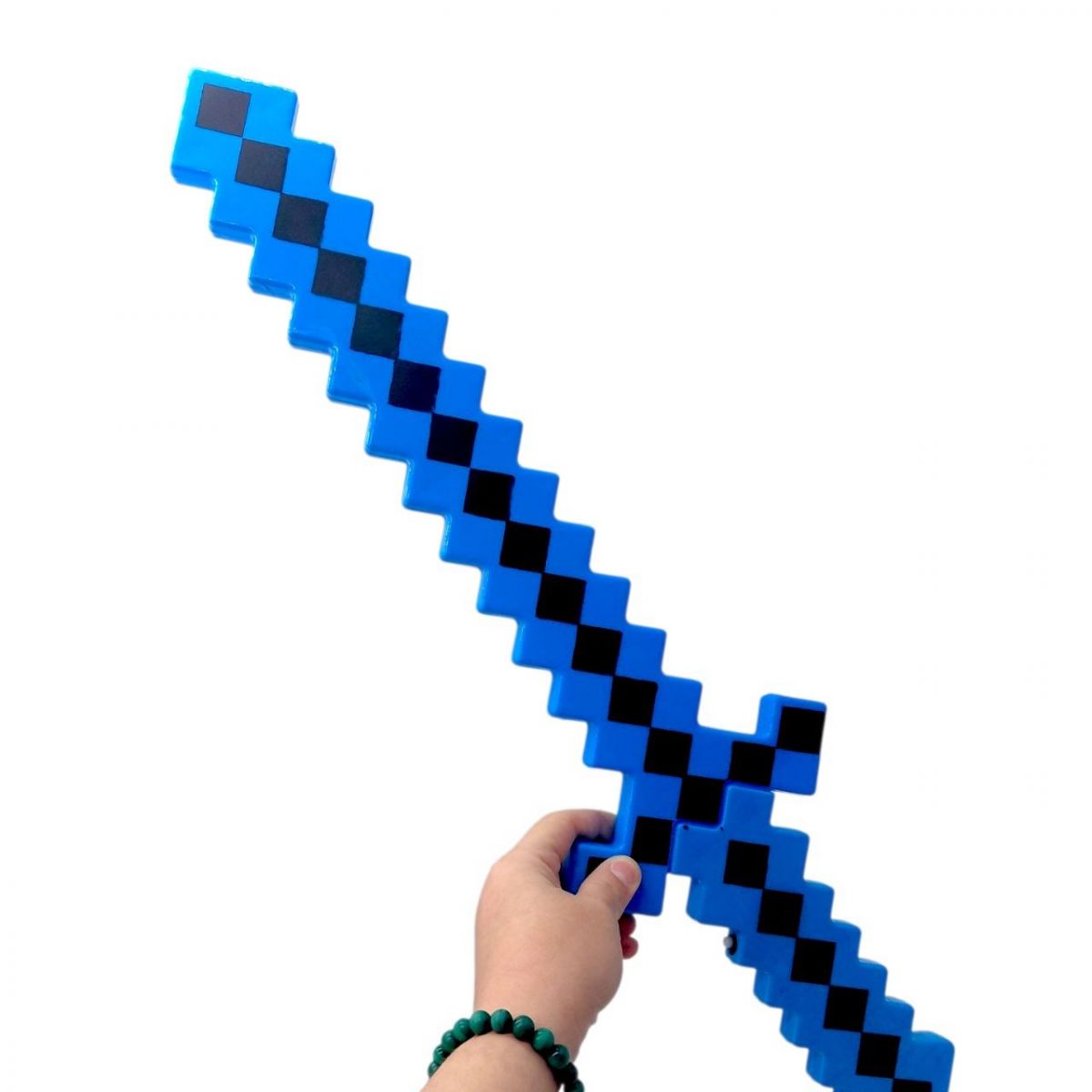 Светящийся алмазный меч "MINECRAFT" музыкальный (ГОЛУБОЙ)  фото 3