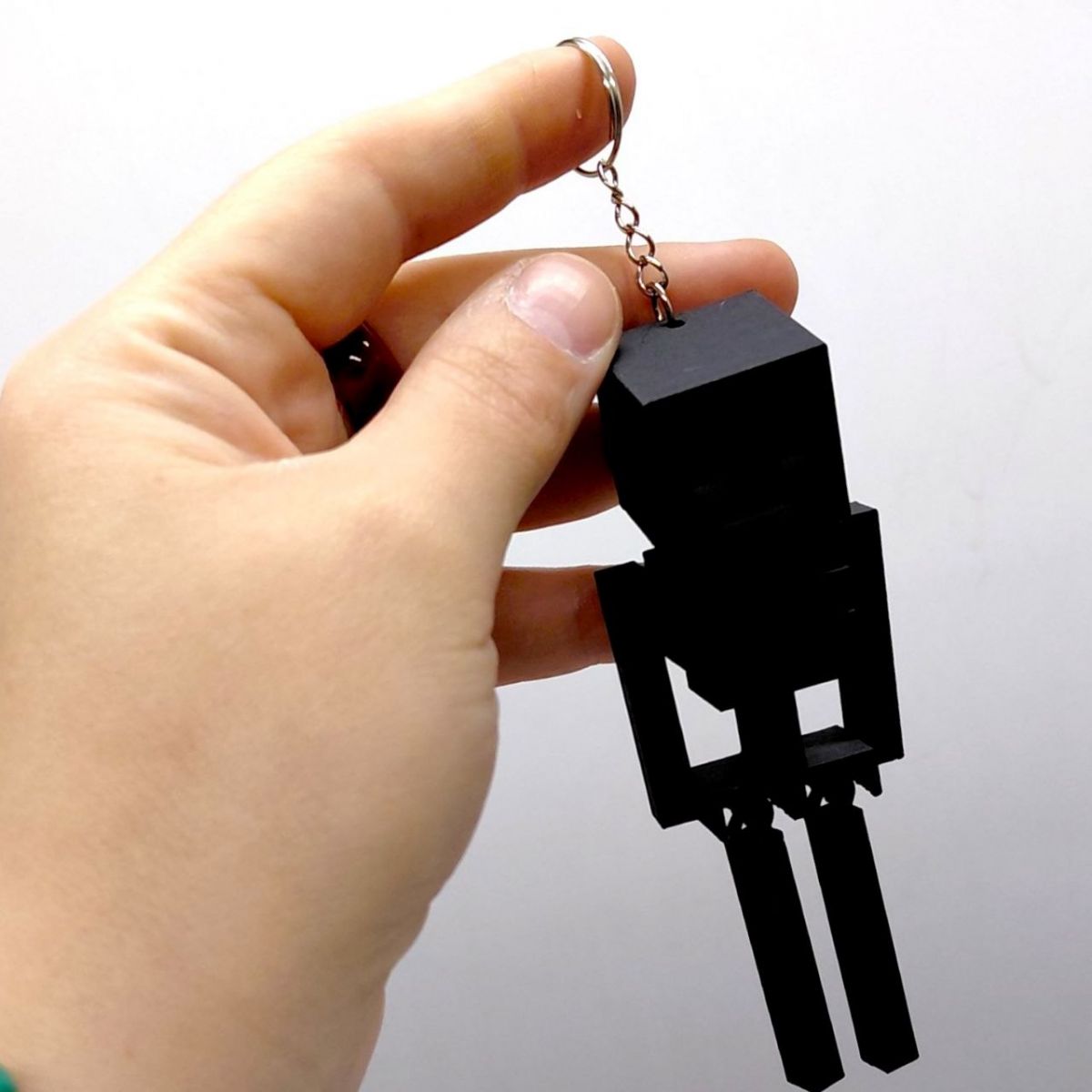 3D Брелоки MINECRAFT / МАЙНКРАФТ WITHER SKELETON / ВІЗЕР СКЕЛЕТ KEYCHAIN, 3D друк  фото 3