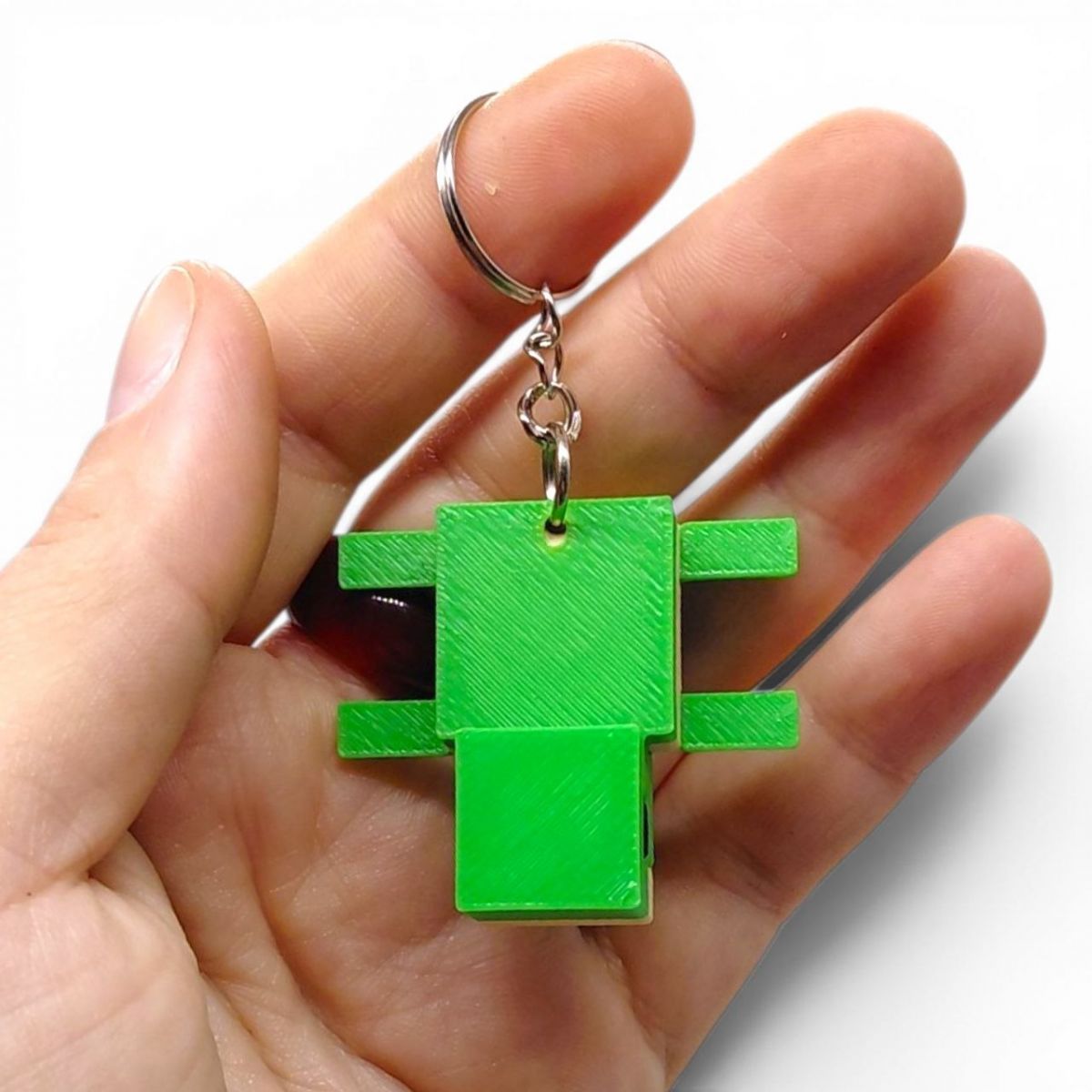 3D Брелоки MINECRAFT / МАЙНКРАФТ TURTLE / ЧЕРЕПАШКА KEYCHAIN, 3D друк  фото 3