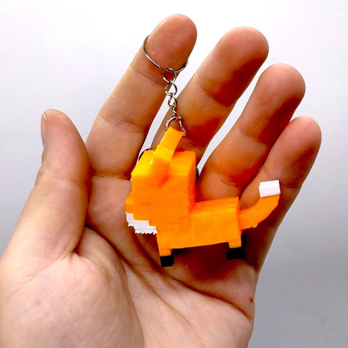 3D Брелоки ROBLOX FOX / ЛИСИЦЯ GAG KEYCHAIN, 3D друк  фото 3