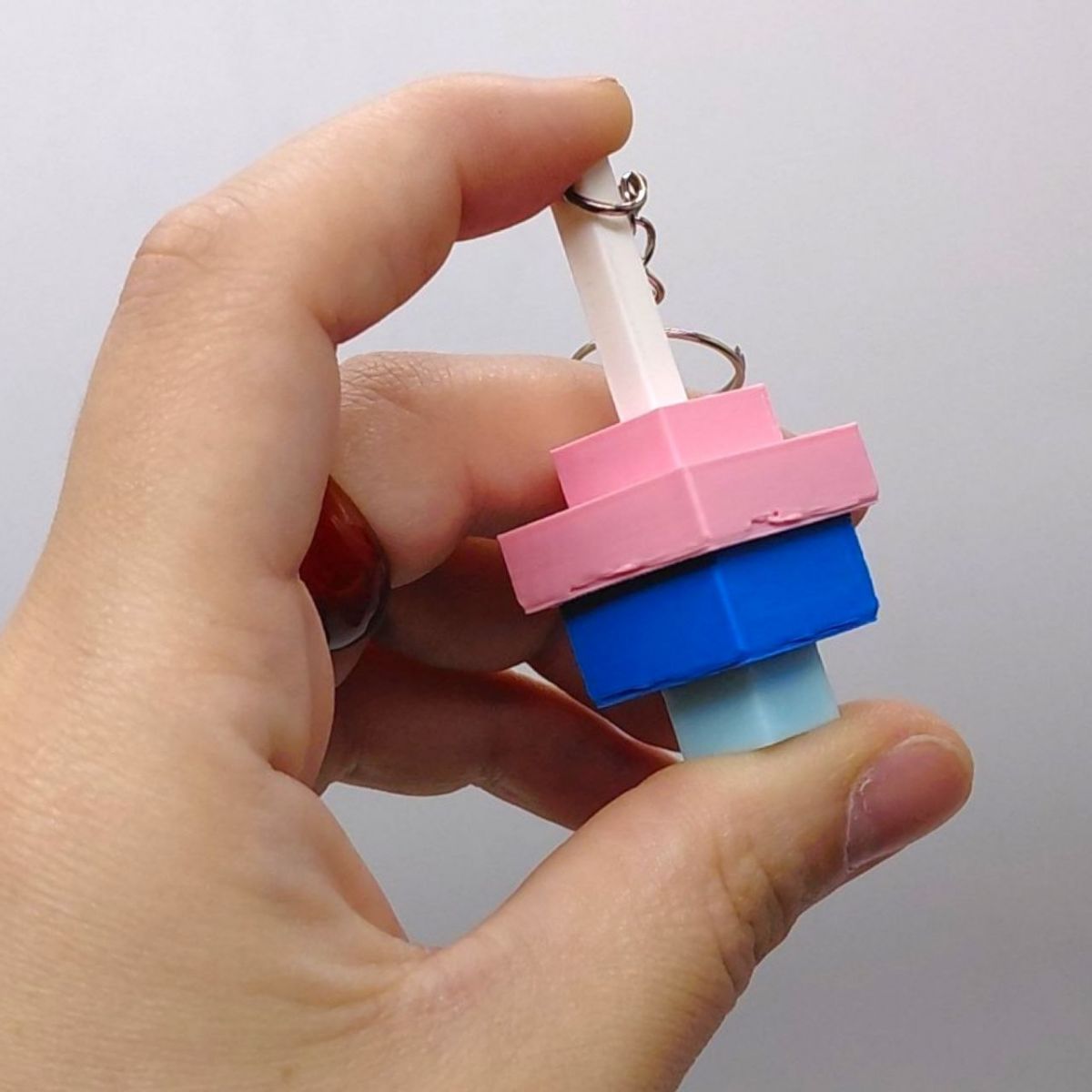 3D Брелоки "ROBLOX CANDY BLOSSOM / ЦУКРОВА ВАТА", Keychain, 3D друк  фото 3