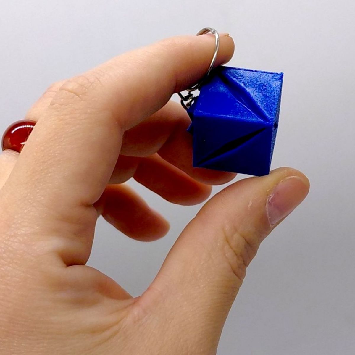 3D Брелоки ROBLOX BLUEBERRY / ЧОРНИЦЯ GAG KEYCHAIN, 3D друк  фото 3