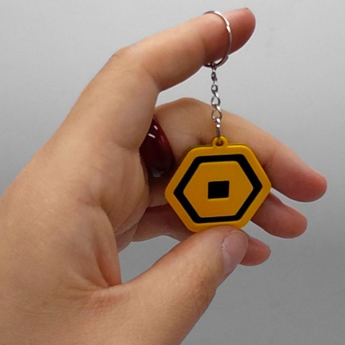 Брелок 3D друк "Roblox Robux / Валюта Roblox Keychain"  фото 3