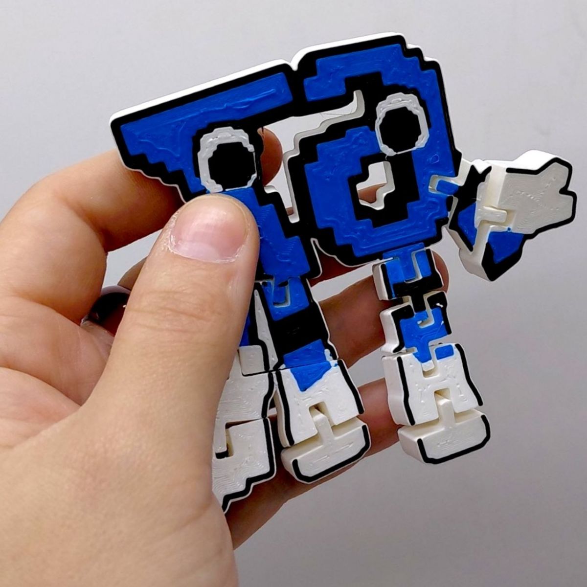 Антистрес ROBLOX 67 / 67 BRAINROT SIX-SEVEN KEYCHAIN, 3D друк  фото 3