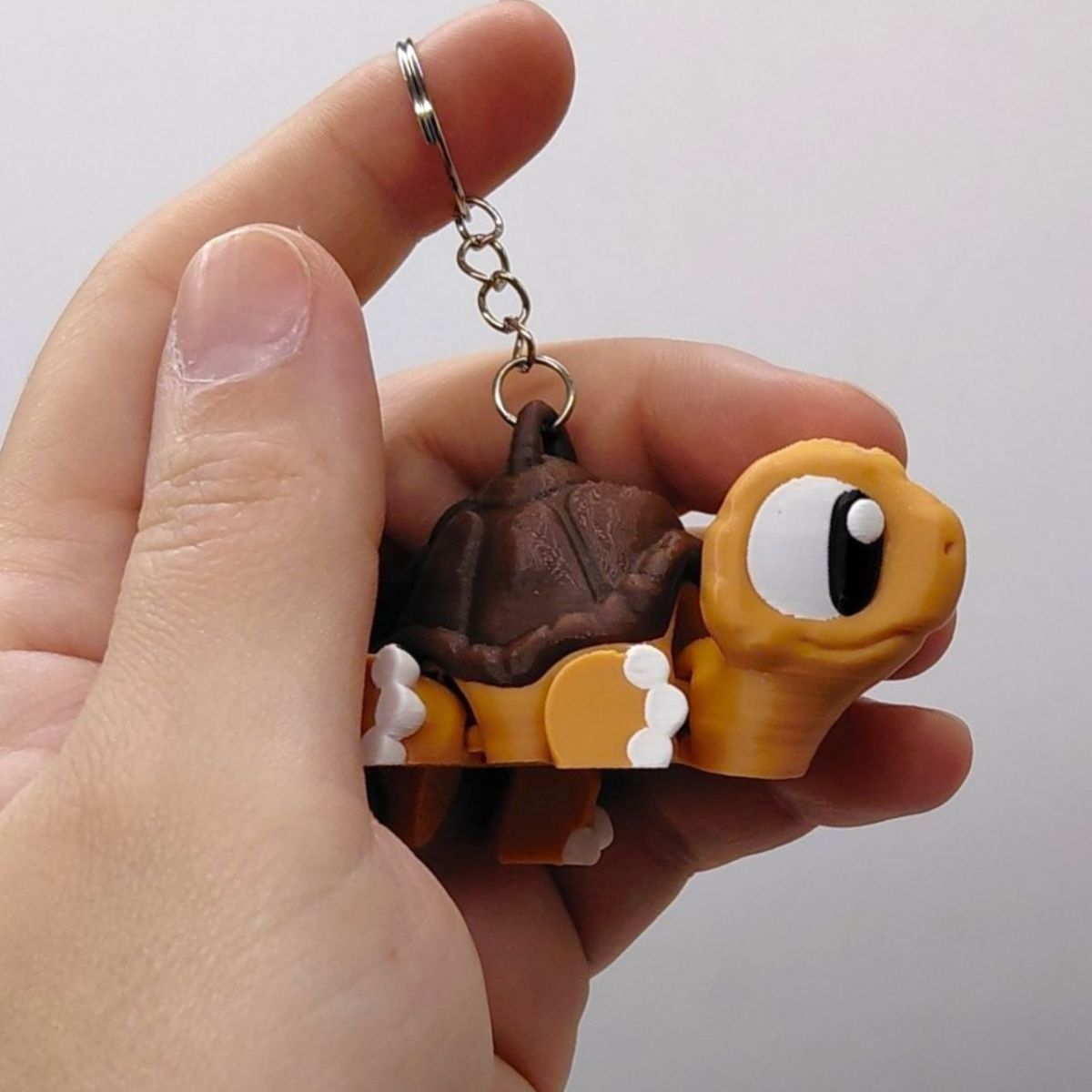 3D Брелоки "CUTE TORTOISE / ЧЕРЕПАХА", Keychain, 3D друк  фото 3