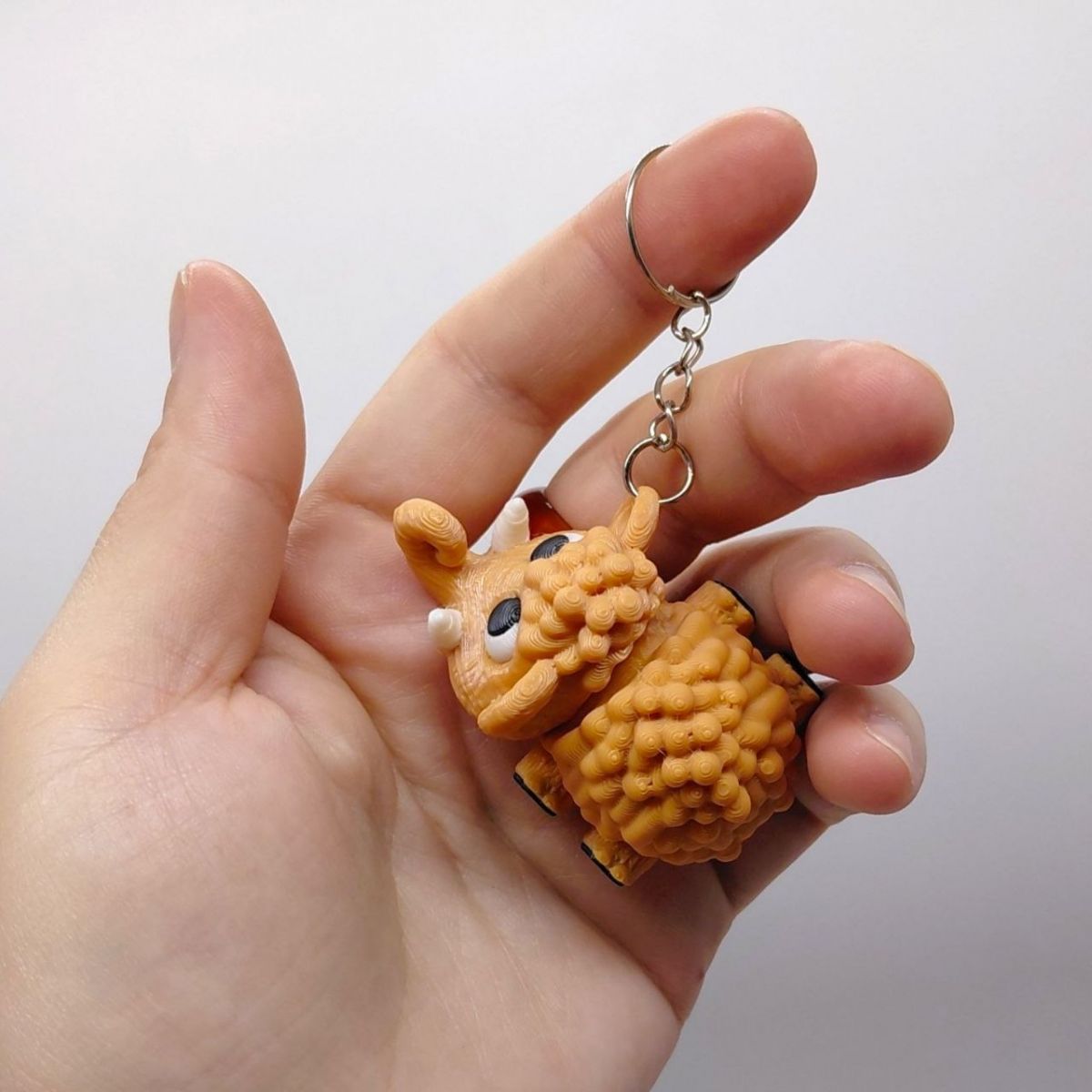 3D Брелоки "CUTE MAMMOTH / Милий МАМОНТ", Keychain, 3D друк  фото 3
