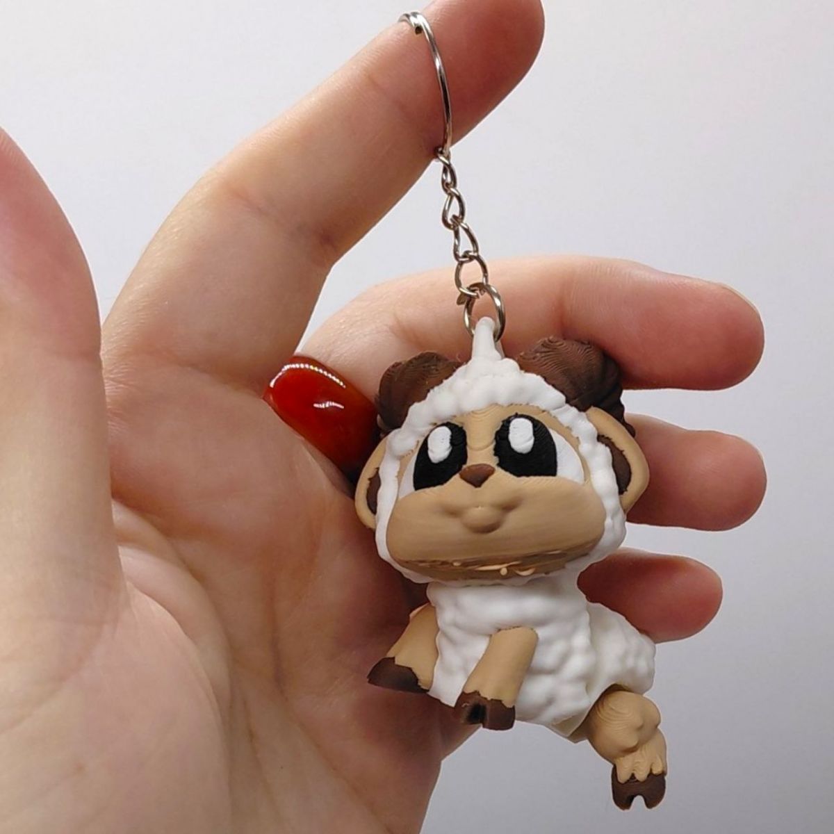 3D Брелоки "CUTE SHEEP / Мила ВІВЦЯ", Keychain, 3D друк  фото 3