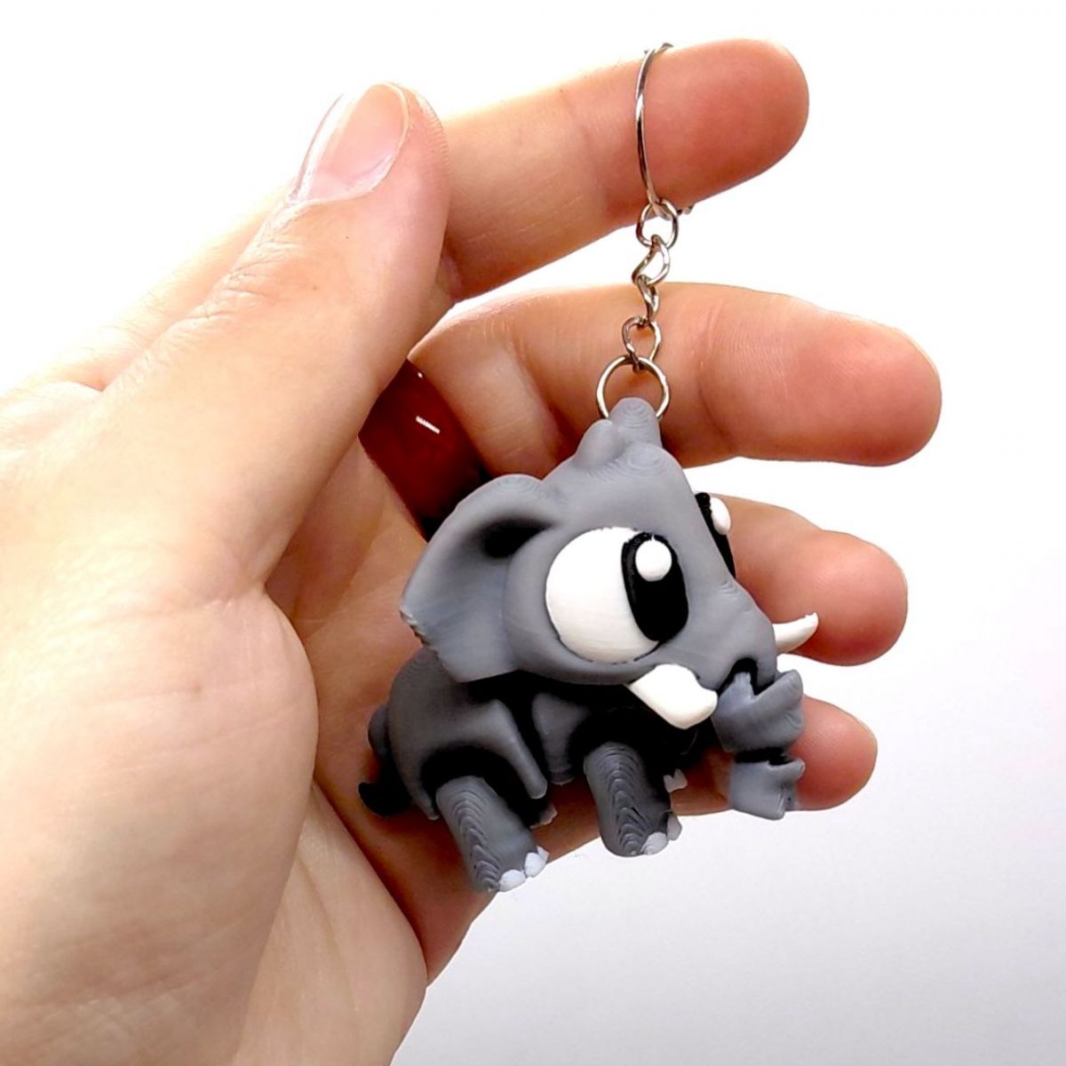 3D Брелоки "CUTE PANDA / Мила ПАНДА", Keychain, 3D друк  фото 3
