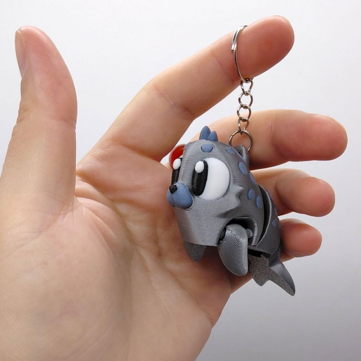 3D Брелоки "CUTE SEAL / милий ТЮЛЕНЬ", Keychain, 3D друк  фото 3
