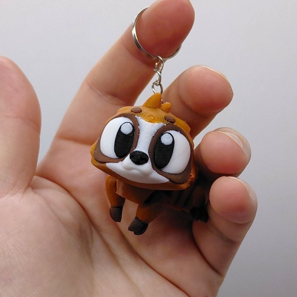 3D Брелоки "CUTE SLOTH / Милий ЛІНИВЕЦ", Keychain, 3D друк  фото 3