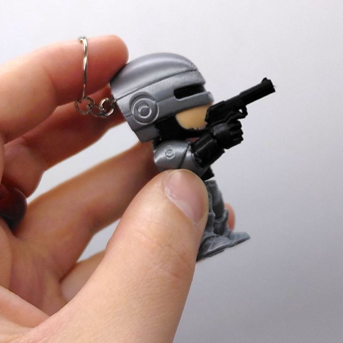 3D Брелоки "HERO ROBOCOP / РОБОКОП", Keychain, 3D друк  фото 3
