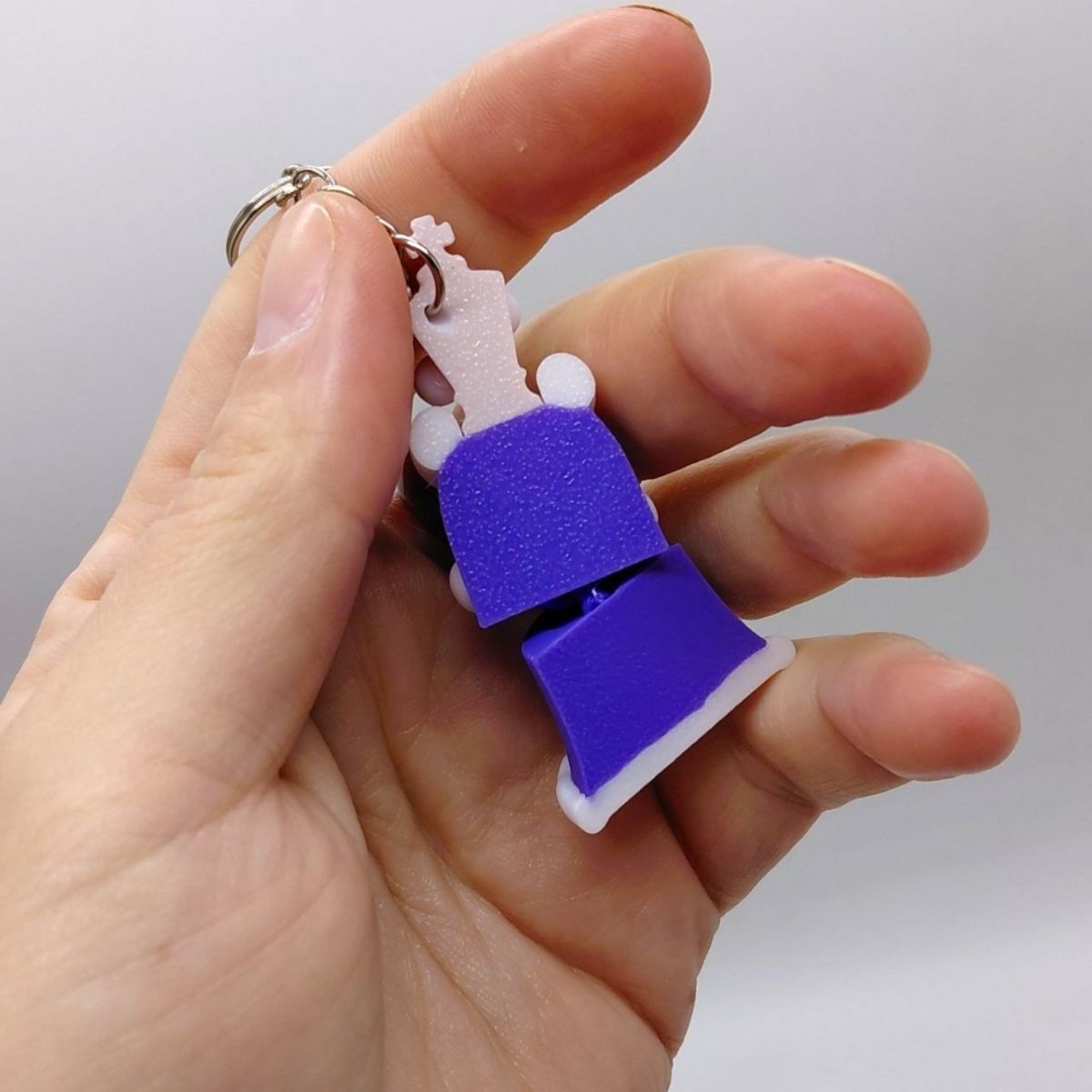 3D Брелоки FLEXI KINGER The Amazing Digital Circus / КІНГЕР ЦИФРОВИЙ ЦИРК KEYCHAIN, 3D друк  фото 3