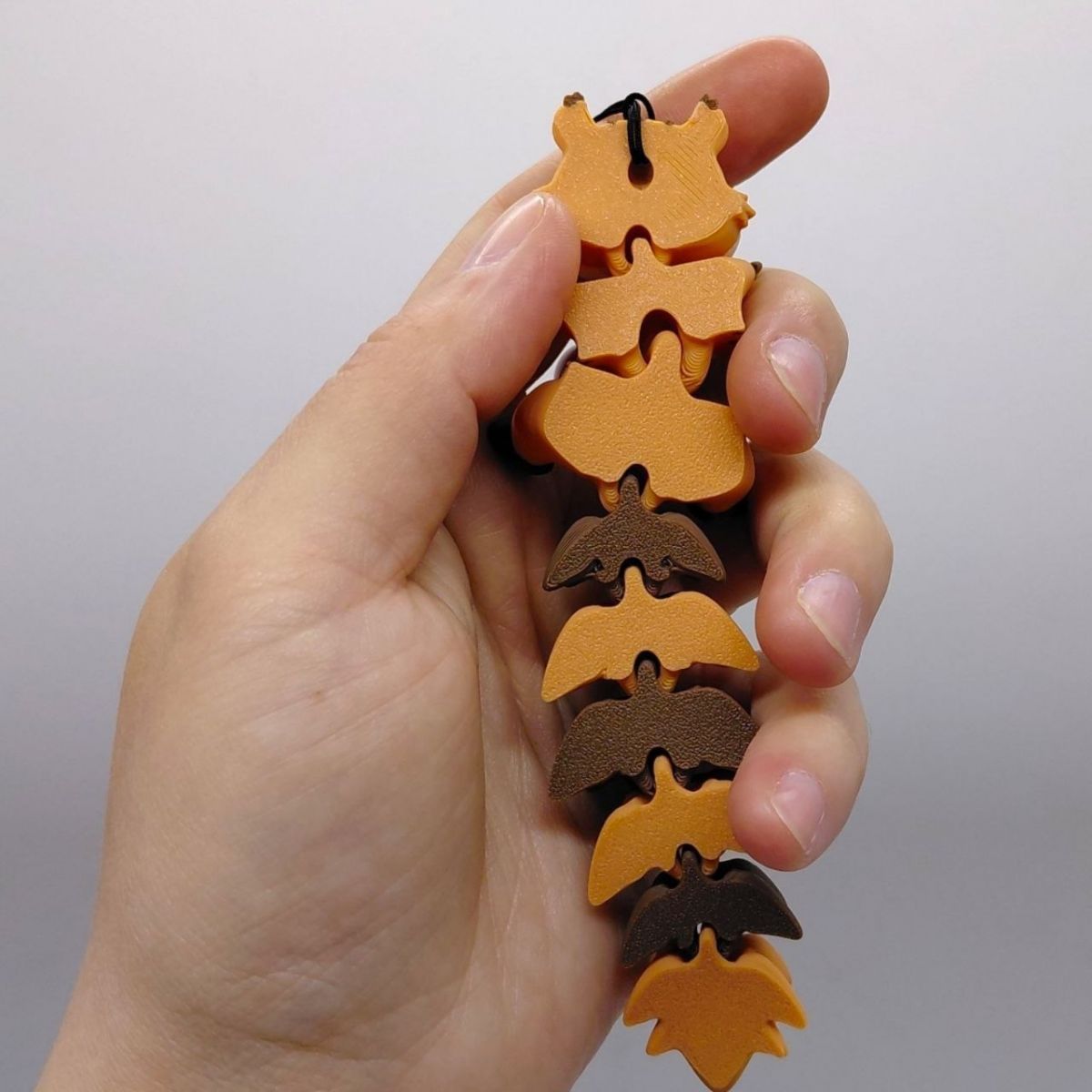 3D Брелоки FLEXI SQUIRREL LONG TAIL/ БІЛКА ХВОСТИК KEYCHAIN, 3D друк  фото 3