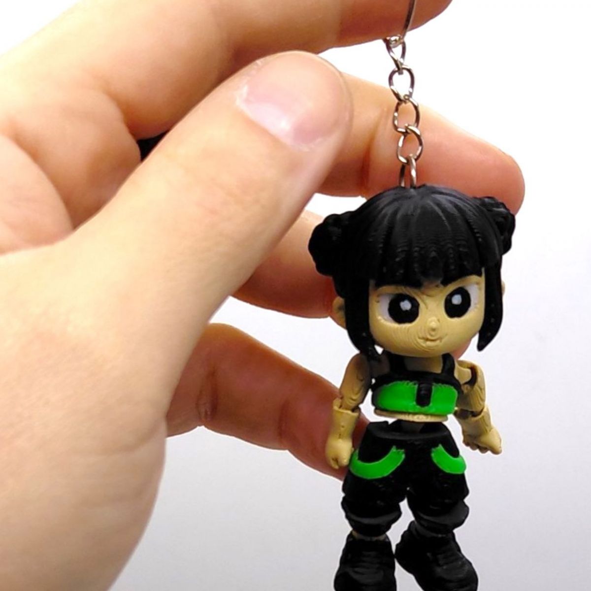 3D Брелоки HERO K-POP ZOE Demon Hunters / ЗОЯ KEYCHAIN, Кейпоп-мисливиці на демонів, 3D друк  фото 3