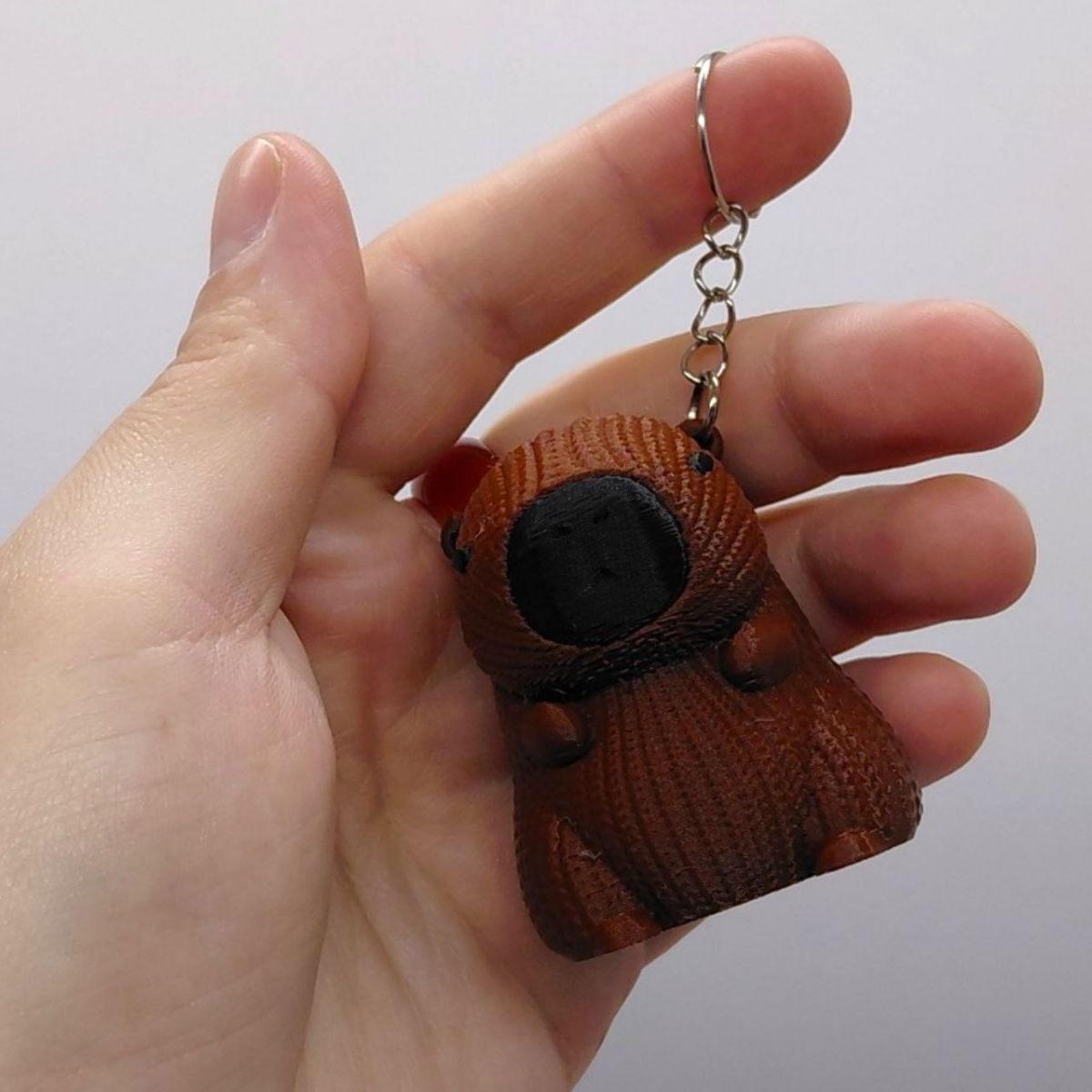 3D Брелоки "CAPYBARA KEYCHAIN/ КАПІБАРА, ВЕЛИКА", Keychain, 3D друк  фото 3