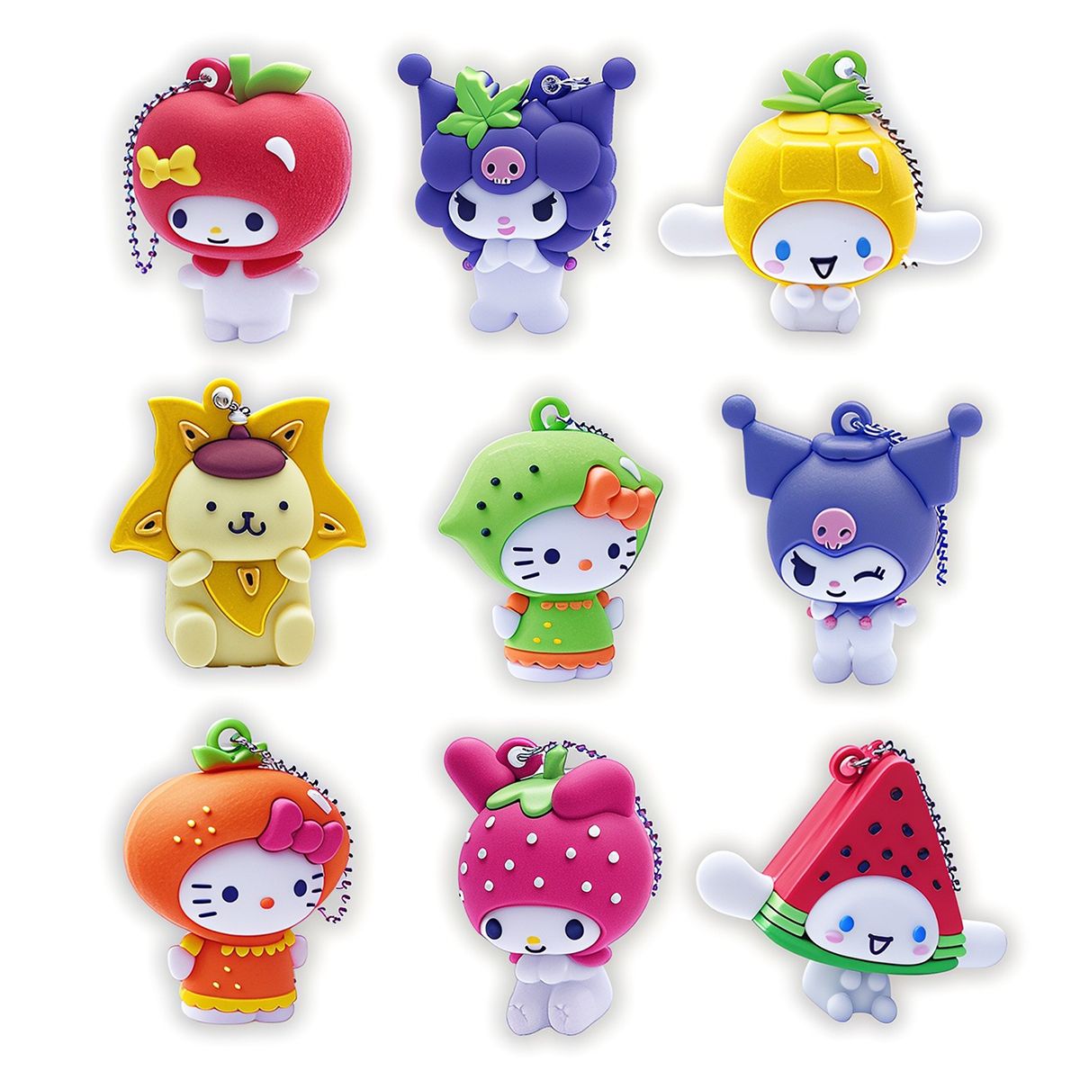 Фігурка-сюрприз COOL THINGS серії "Hello Kitty Charms" - ТУТТІ-ФРУТТІ (мікс)  фото 3