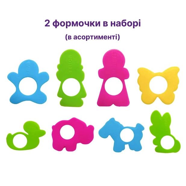 Набір для ліплення в яйці "Тісто для ліплення 6 кольорів"  фото 3