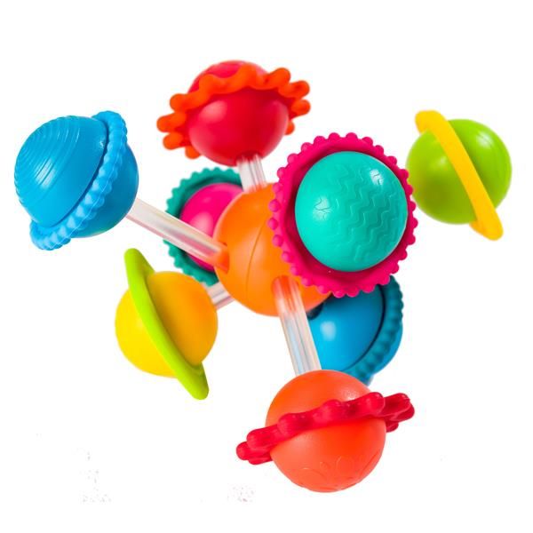 Прорезыватель Fat Brain Toys Wimzle Сенсорные шары  фото 3
