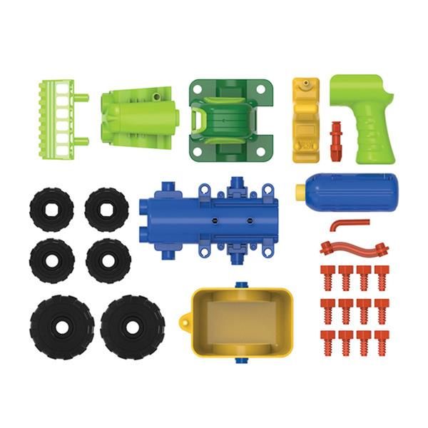 Конструктор Edu-Toys Трактор с шуруповертом 29 деталей  фото 3