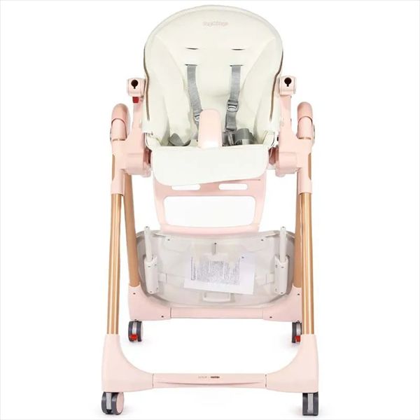 Стульчик для кормления Peg-Perego Prima Pappa Follow Me розовое золото  фото 3