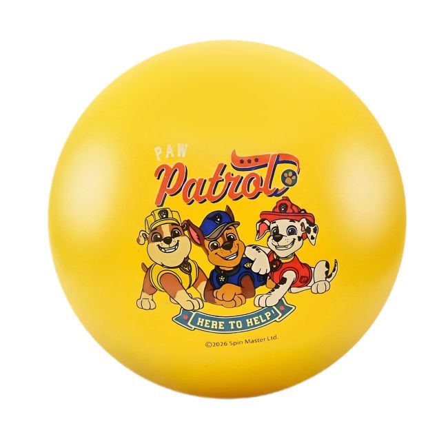 Мяч резиновый, 15 см, Paw Patrol / Щенячий патруль, 50 гр (Желтый)  фото 3