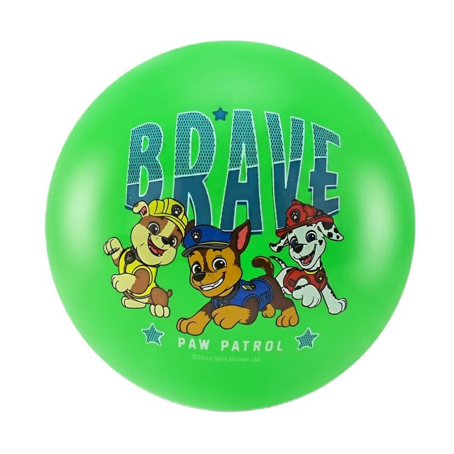 Мʼяч гумовий, 23 см, Paw Patrol / Щенячий патруль, 70 гр (зелений)  фото 3