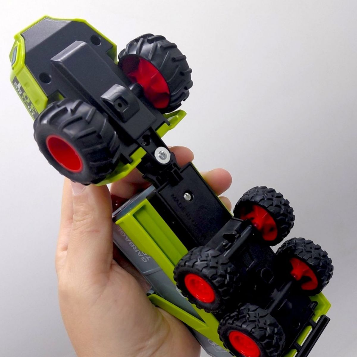 Трактор металлический инерционный YG Toys (Серый)  фото 3