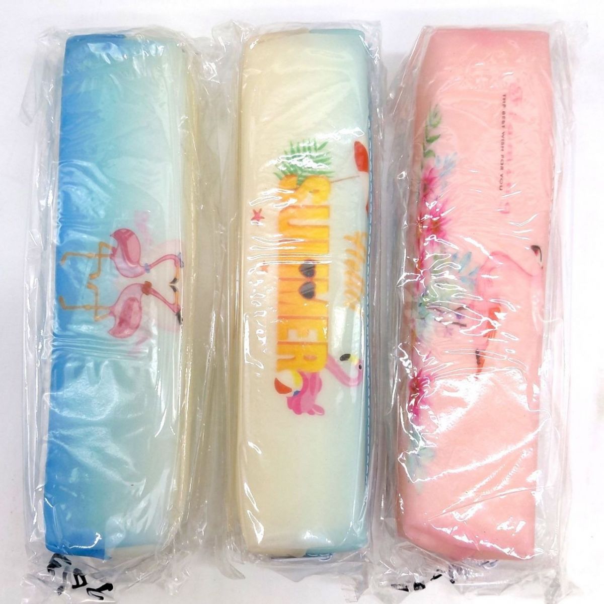 Пенал-косметичка силиконовая "Фламинго: Love"  фото 3