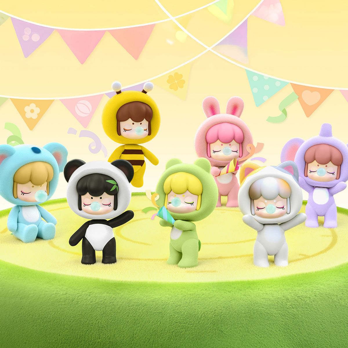 Коллекционная фигурка POP TOP Rolife серии Baby Nanci - Пушистая вечеринка  фото 3
