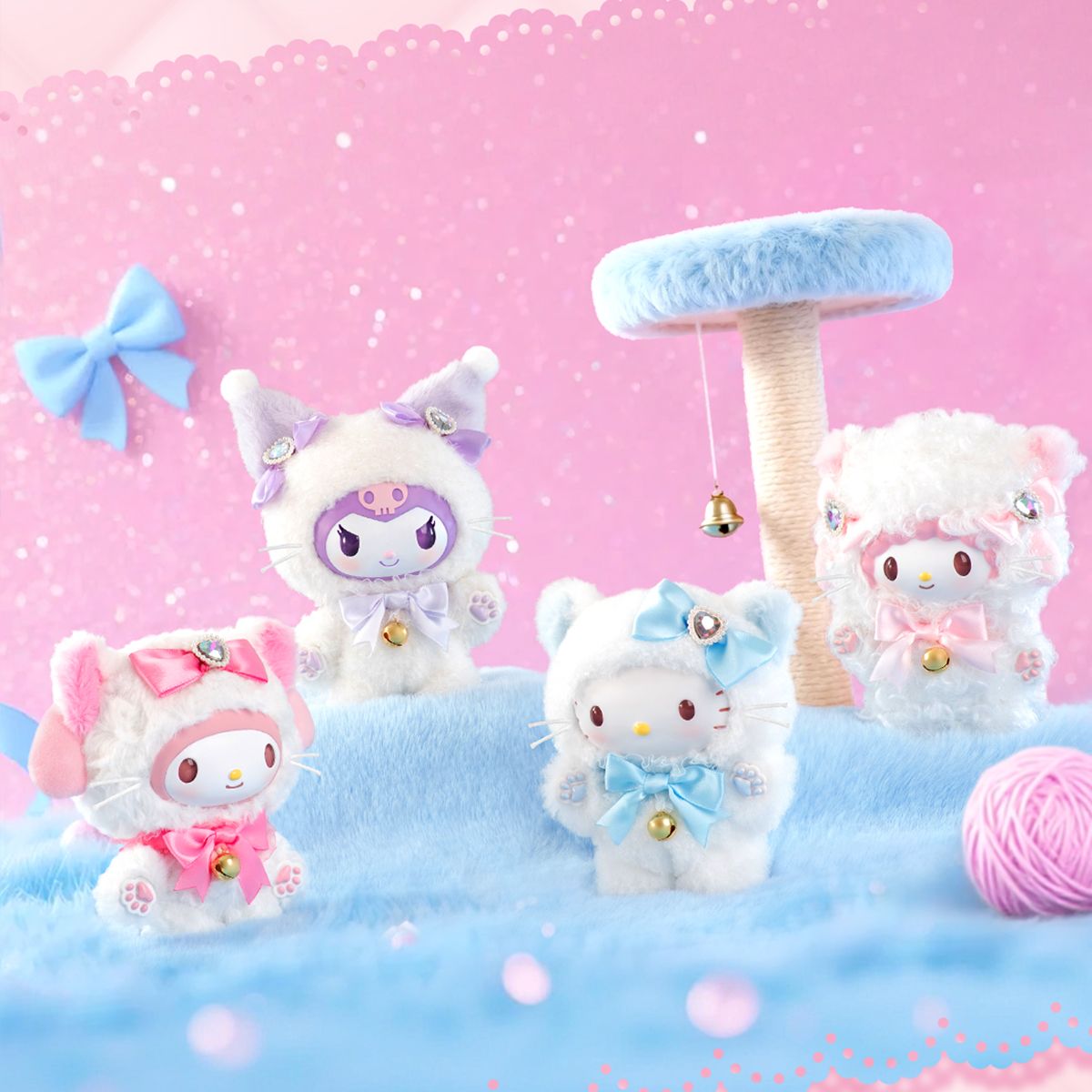 Мягкая игрушка-сюрприз на клипсе Pop Top Sanrio – Мечта с бантиком  фото 3