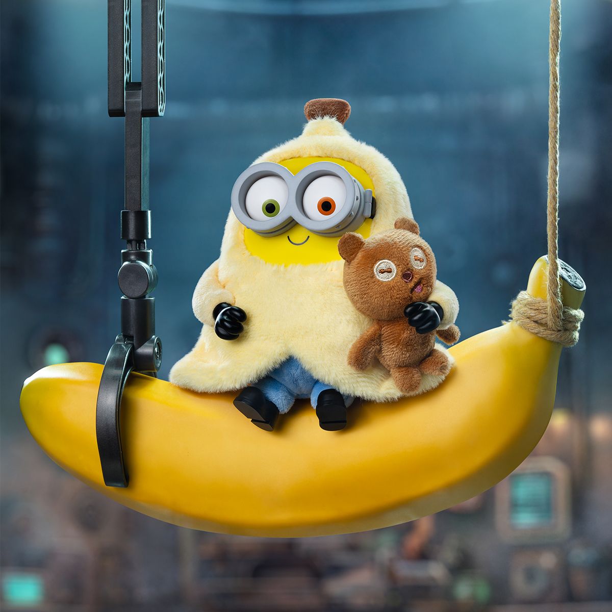 Колекційна мʼяка іграшка з кільцем РOP TOP 52Toys серії Bob & Tim - Посіпаки  фото 3