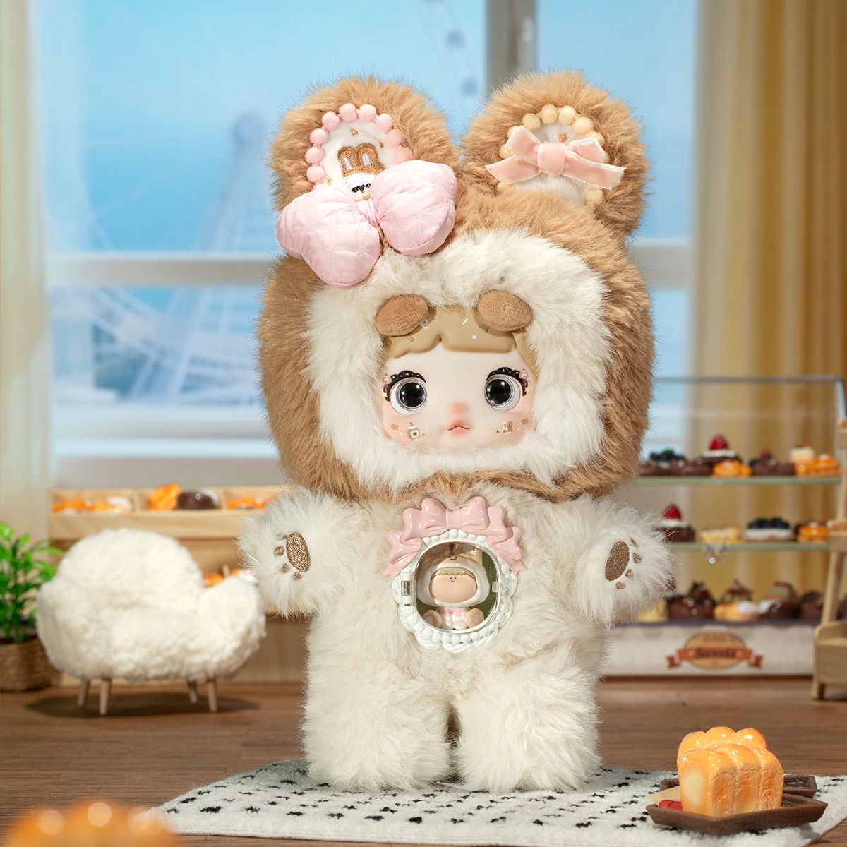 Коллекционная мягкая игрушка с кольцом POP TOP Hi TOY серии Nommi - Сладусики  фото 3