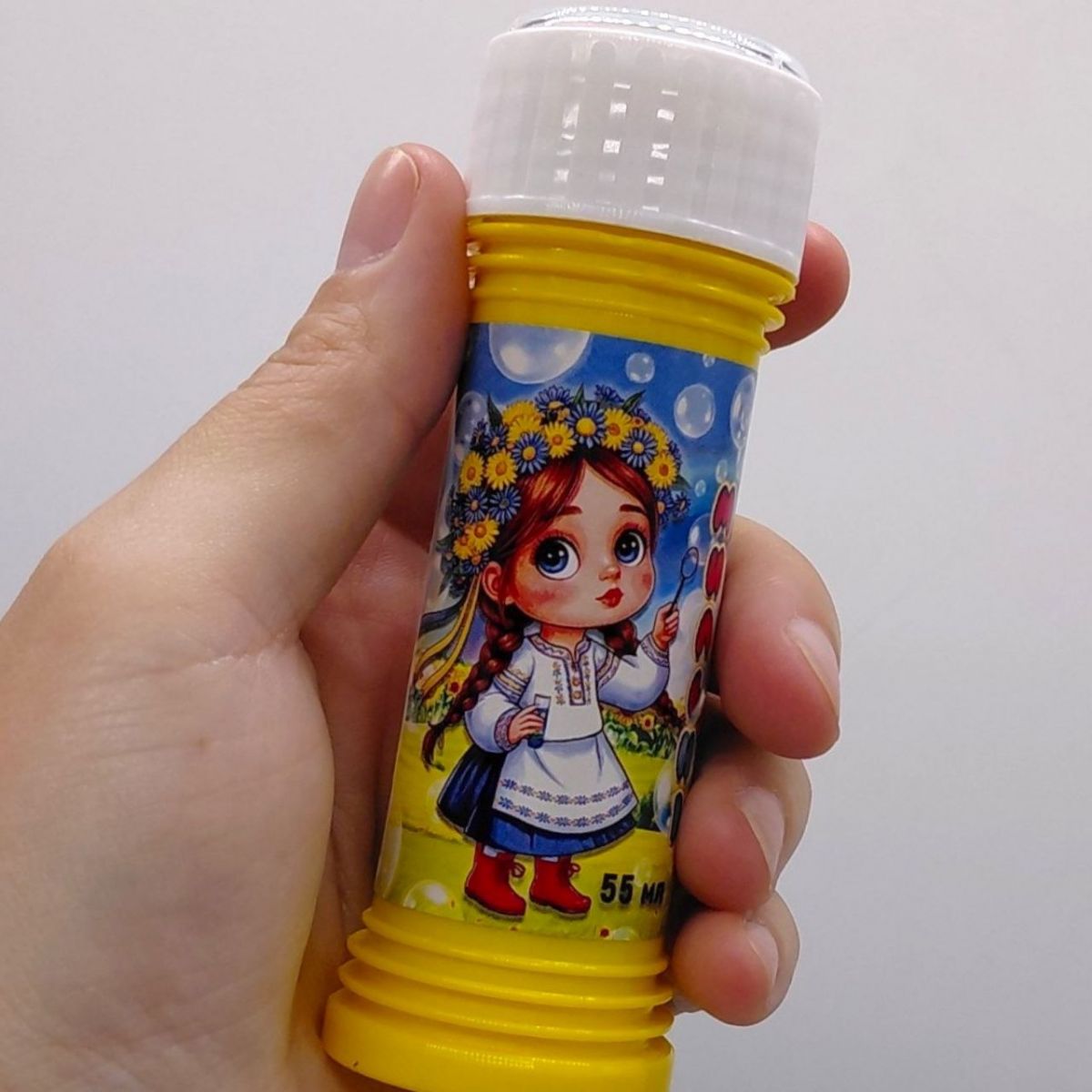 Мильні бульбашки "Малята" з грою на три кульки (МІКС)  фото 3