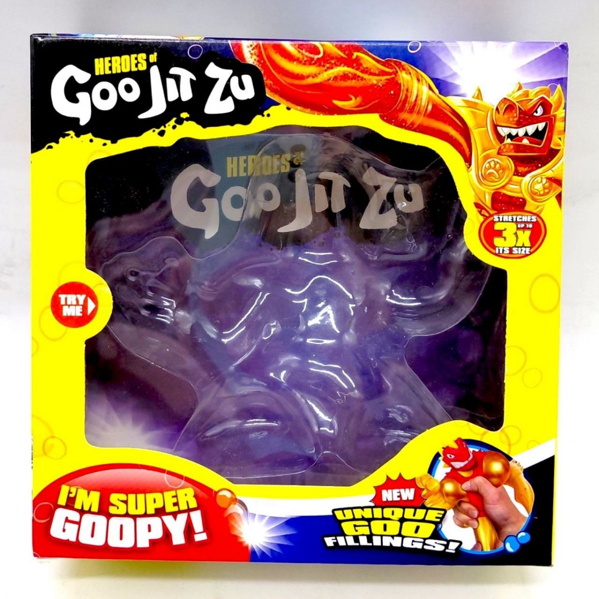 Іграшка-тягучка "Heroes of Goo Jit Zu" КЛЕШНІ (СИНІЙ)  фото 3