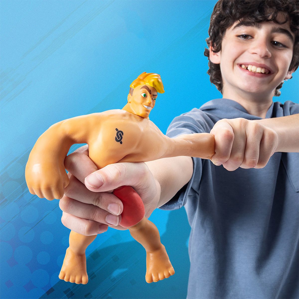 Стретч-іграшка Stretch Armstrong - Боєць Стронг  фото 3