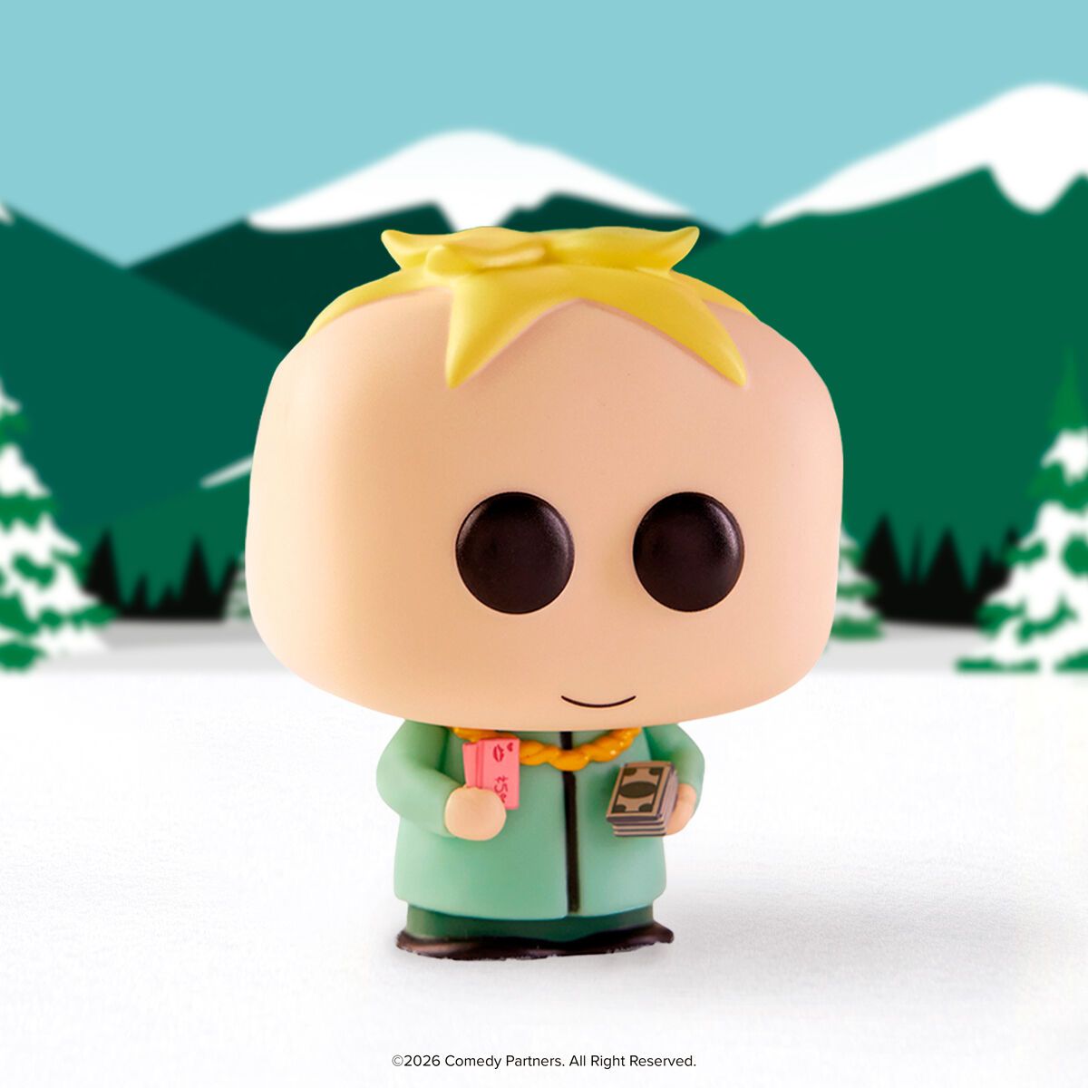 Игровая фигурка Funko POP! серии Южный парк - Баттерс Стотч (Компания Поцелуев)  фото 3
