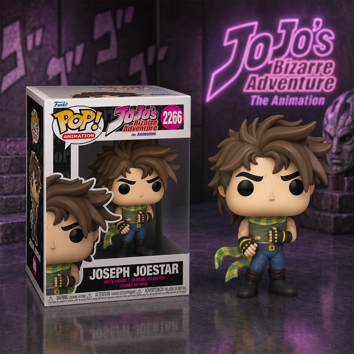 Игровая фигурка Funko POP! серии Невероятные приключения ДжоДжо - Джозеф  фото 3