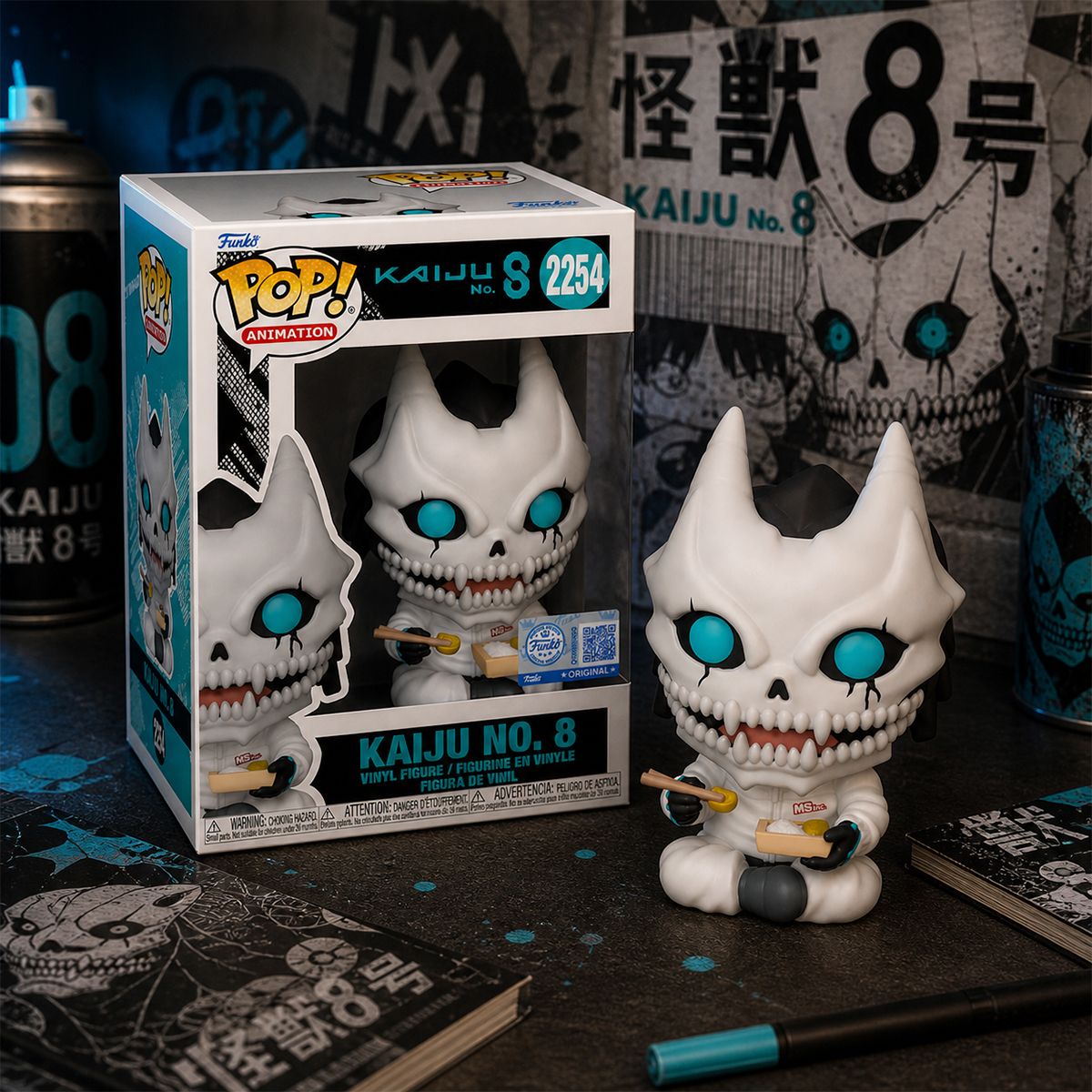 Игровая фигурка Funko POP! - Кайдзю № 8 в костюме  фото 3