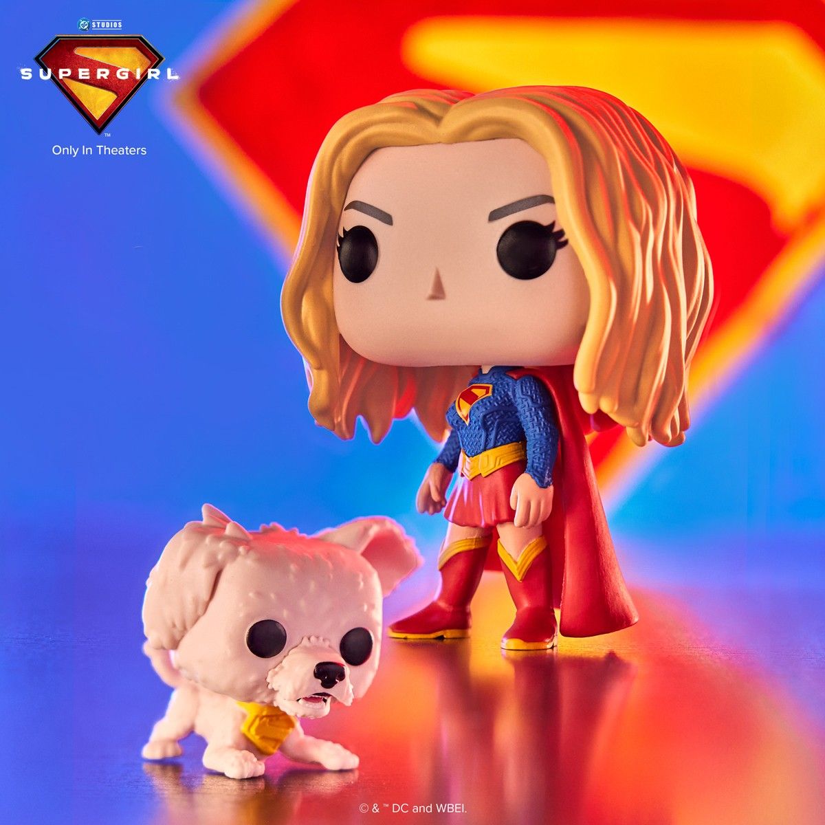 Набір ігрових фігурок Funko POP! серії Суперґьорл - Суперґьорл і Крипто Суперпес  фото 3