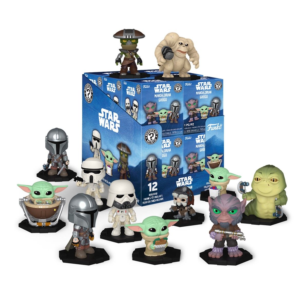 Игровая фигурка Mystery Minis - Мандалорец и Грогу (в ассорт. , в диспл. )  фото 3
