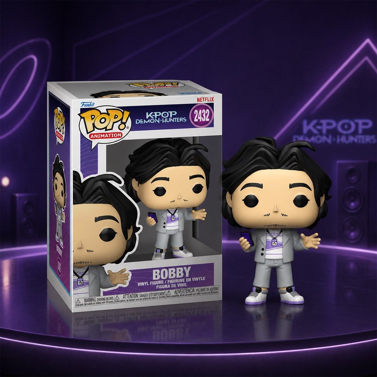 Игровая фигурка Funko POP! серии Кейпоп-охотницы на демонов S2 - Бобби  фото 3