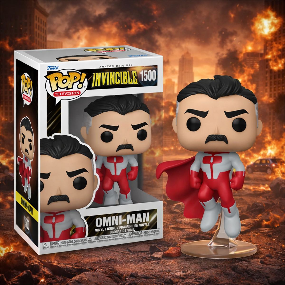 Игровая фигурка Funko POP! серии Неуязвимый - Омни-мен  фото 3