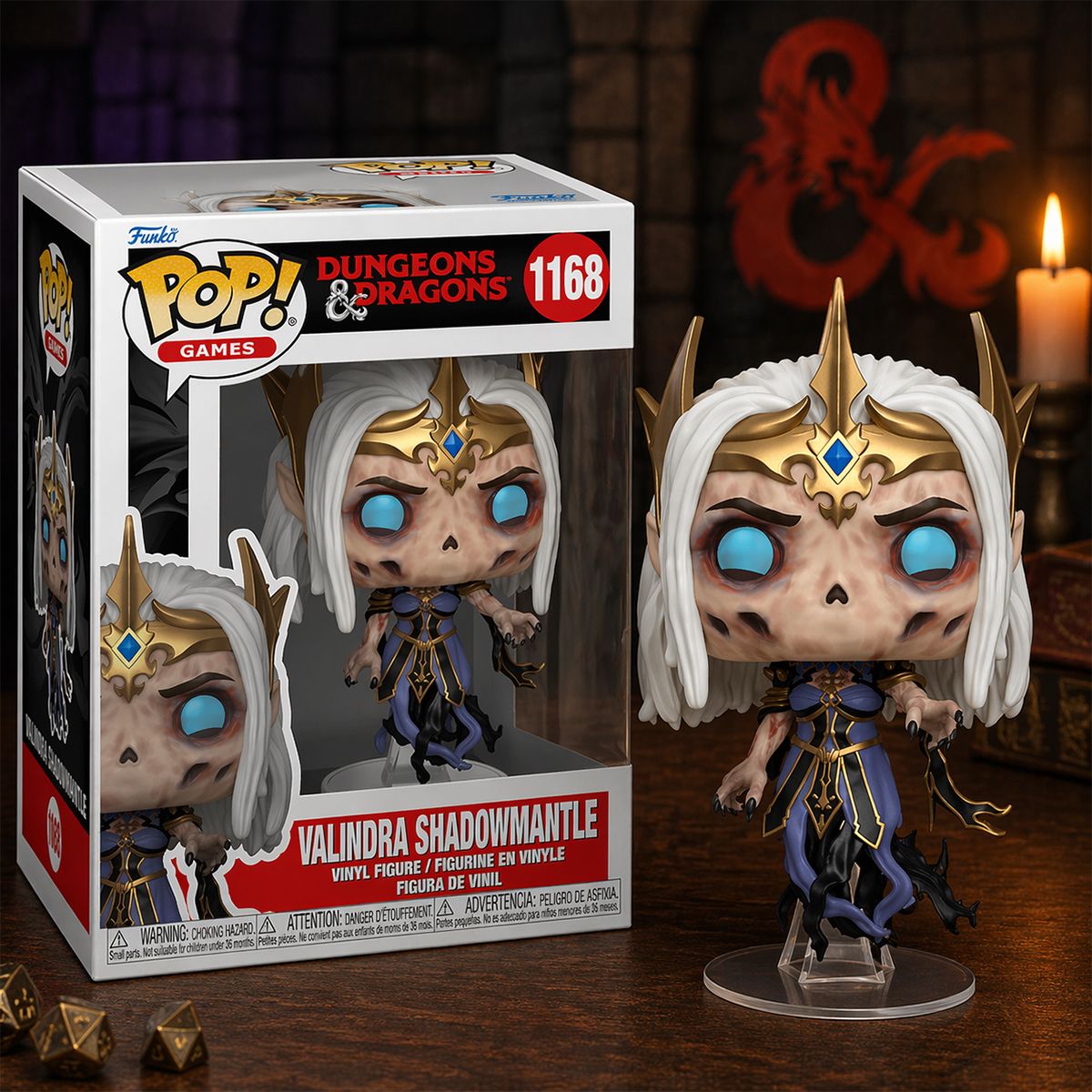 Игровая фигурка Funko POP! серии Подземелья и Драконы - Валиндра Шедоумантл  фото 3