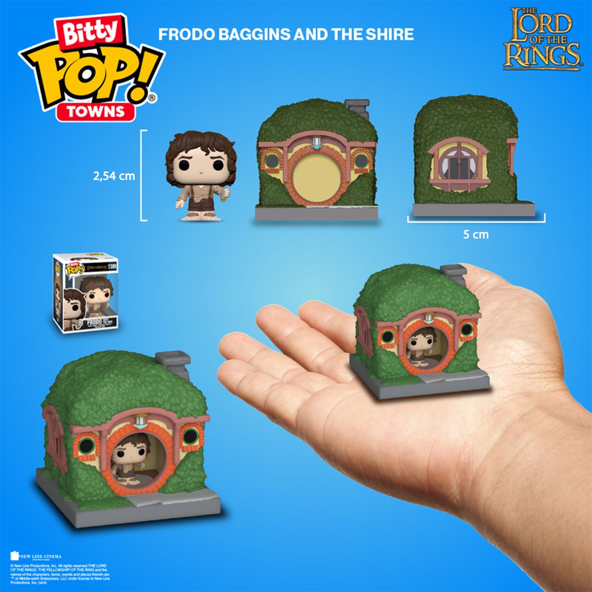 Набор фигурок Bitty POP! Town - Фродо Бэггинс и хижина  фото 3