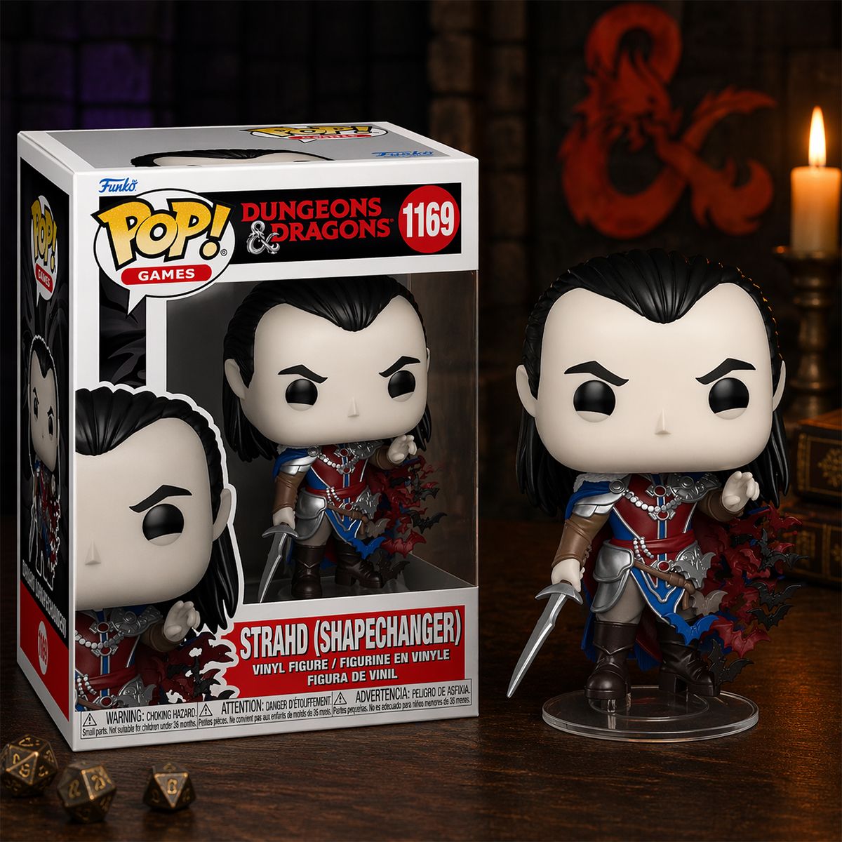 Игровая фигурка Funko POP! серии Подземелья и Драконы - Страд фон Зарович  фото 3