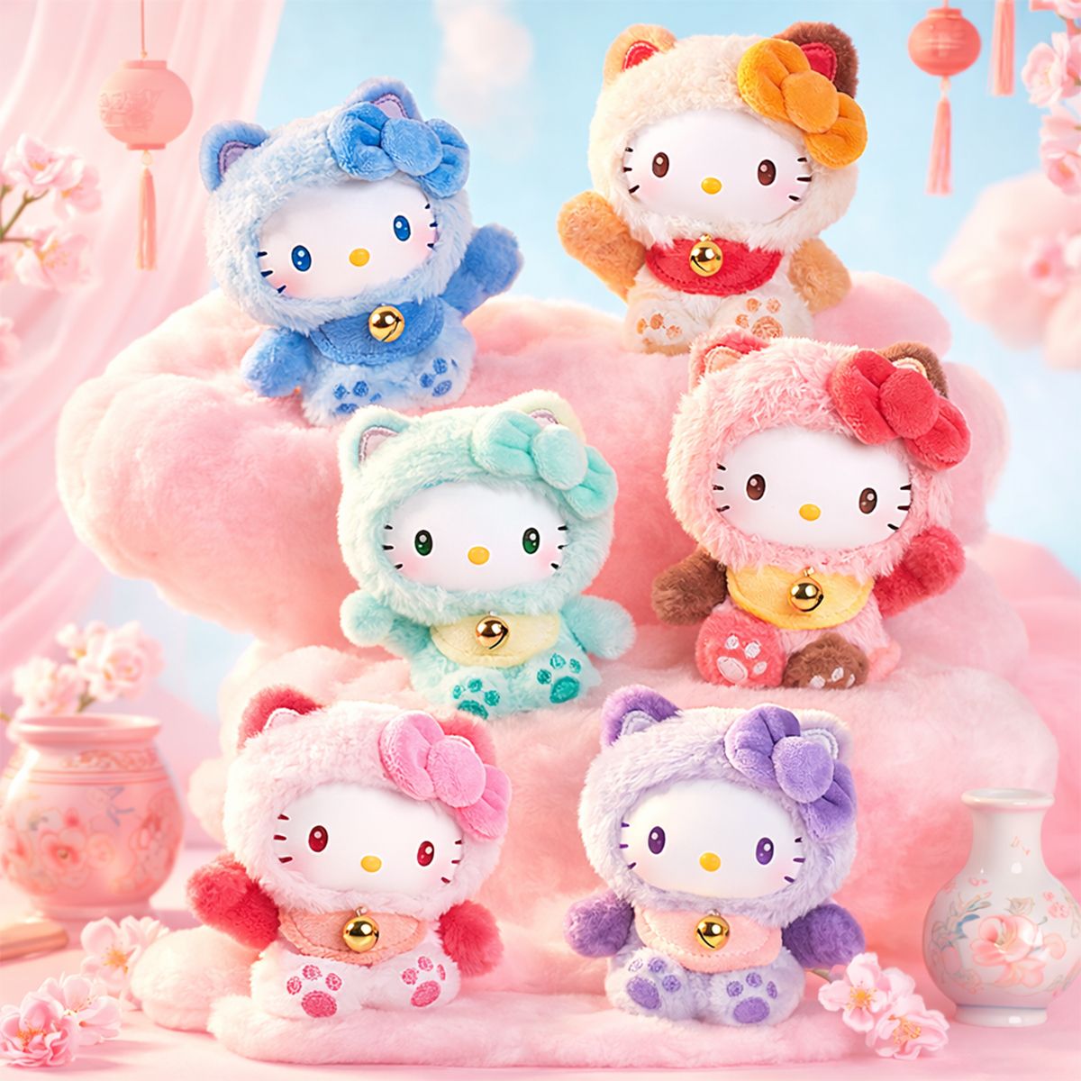 Мягкая игрушка-сюрприз на клипсе Pop Top Hello Kitty – Сказочные желания  фото 3