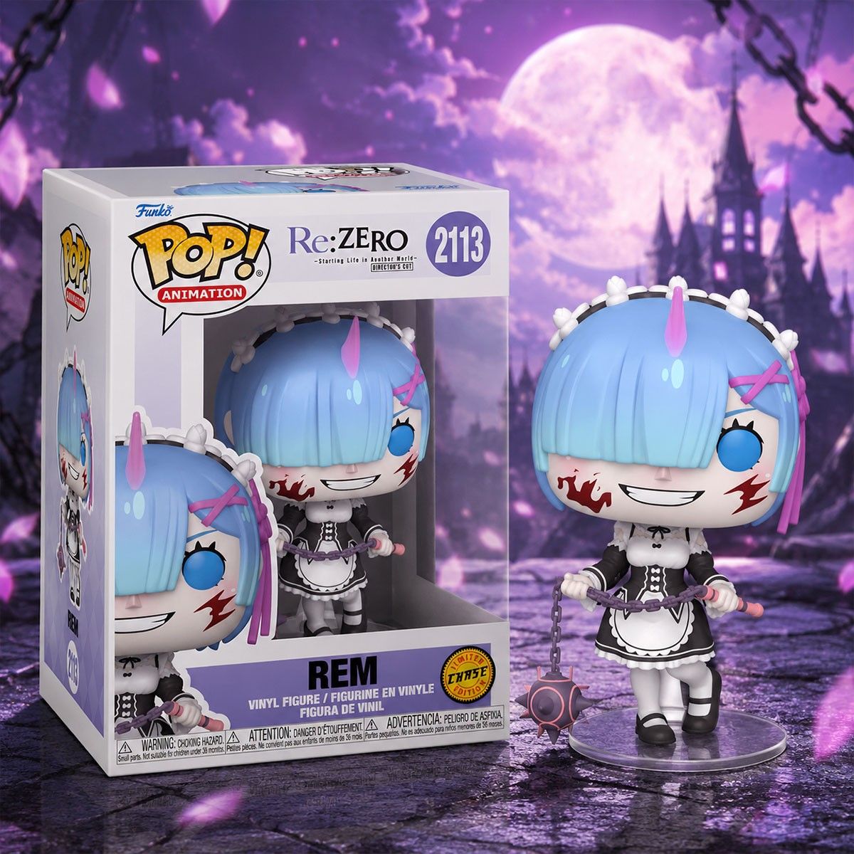 Ігрова фігурка Funko POP! серії Re:ZERO - Рем (w/CH)  фото 3