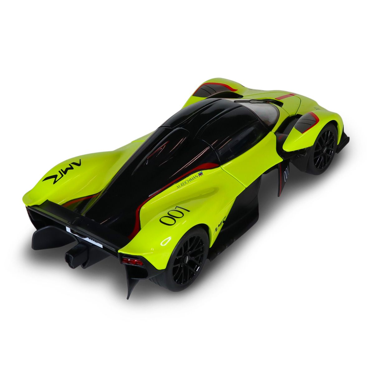 Автомодель - Aston Martin Valkyrie (жёлтый, 1:18)  фото 3