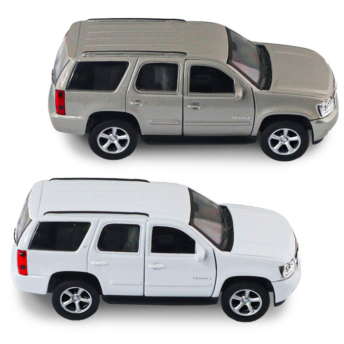 Автомодель - Chevrolet Tahoe 2008 (білий, сірий)  фото 3